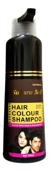 Subaru Dark Brown Hair Color Shampoo | Hair Color Shampoo For Men