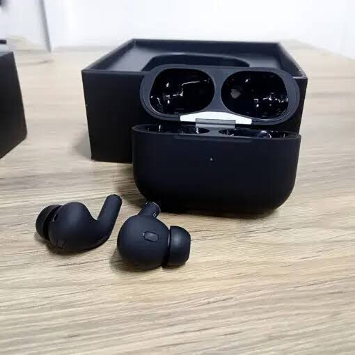 AirPods Pro 2 Black Premium Look | Power Wireless Sound Earbuds