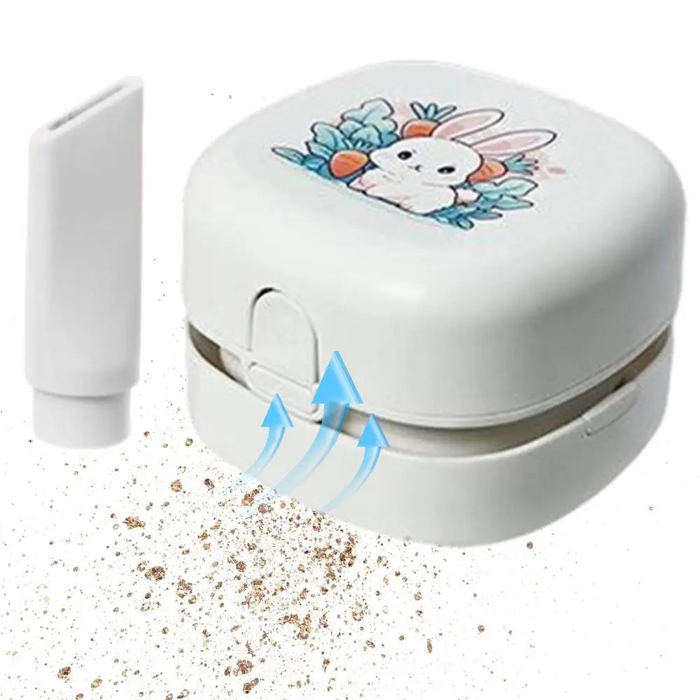 Mini table desktop vacuum cleaner (random color)