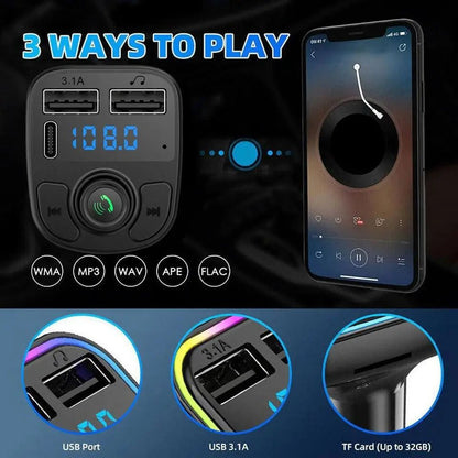 C1 - Car Mp3 Player | Car Wireless FM Transmitter | Car