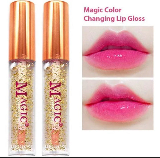 Magic Glossy Lip Oil | Color Changing Lip Gloss | Personalized Tint