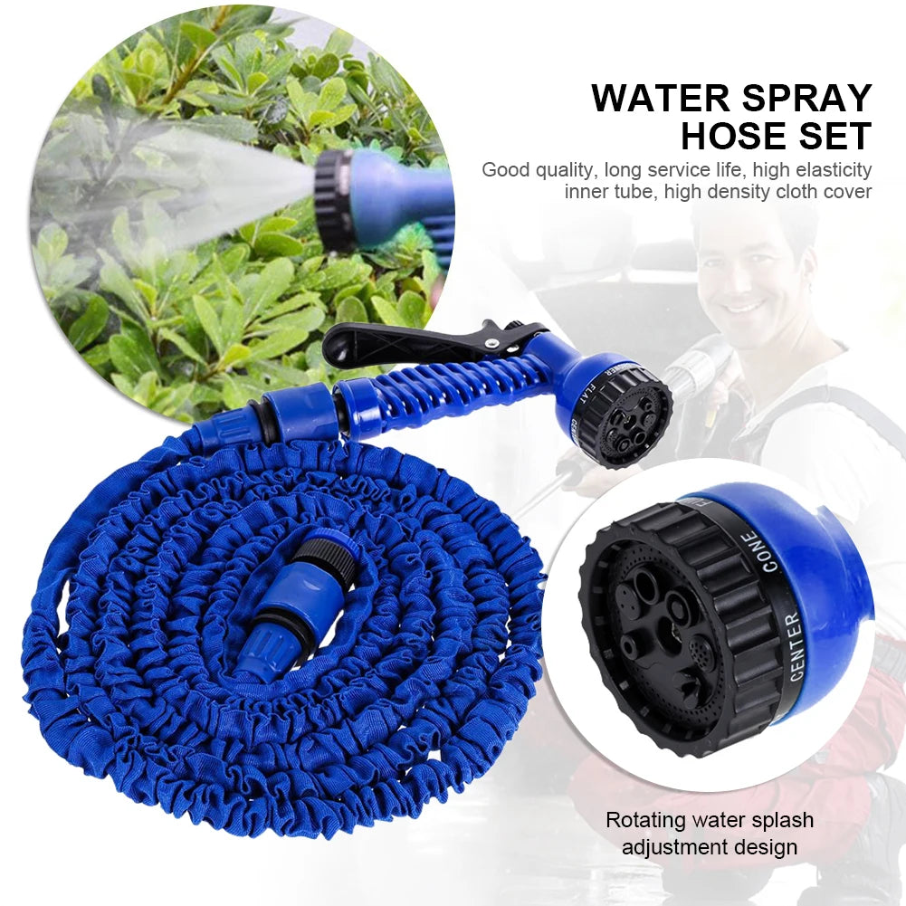 Magic Hose Pipe 50 Ft for Home, Lawn and car wash (Random