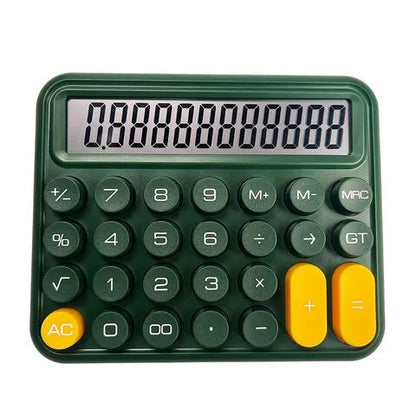 Calculator | Mechanical Buttons for Desktop financial accounting (random color)cell