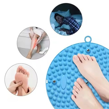 Circular jogging finger press board, foot massage foot pad, adult toe press