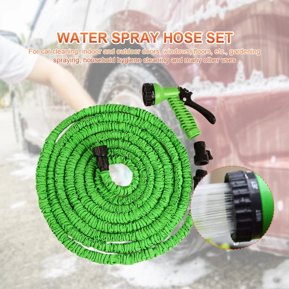 Magic Hose Pipe 50 Ft for Home, Lawn and car wash (Random