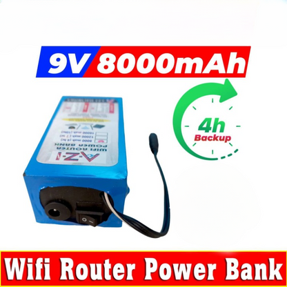 Wifi Router Power Bank 9V 8000mAh Any WiFi Router Power Bank UPS