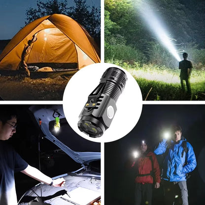 Mini Flashlight Flash Super Power Waterproof Camping Light / Pocket Flashlight with