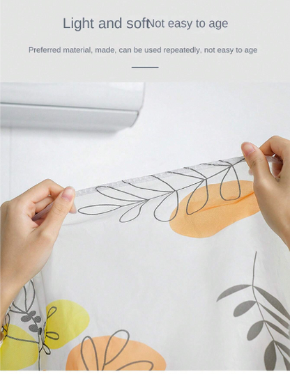 Air Conditioner Dust Cover Wall Mounted Indoor Hanging Dustproof Protective Cover (Random