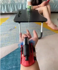 Spider-Man wrist Shooter ,transmitter Set for Kids - Multicolour