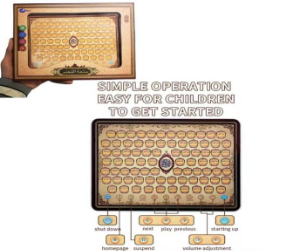 Arabic Learning Machine With Box | Arabic language teaching tablet for children