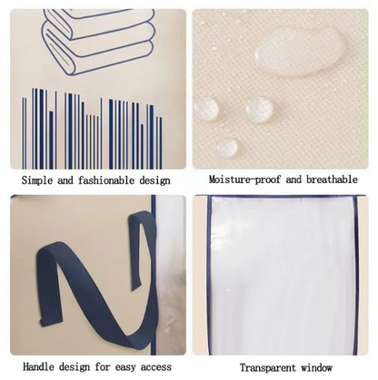 Heavy Quality Barcode Print Storage Bag Non Woven - Good for cloth