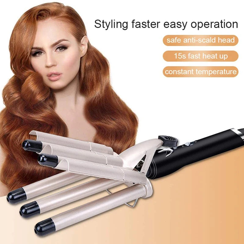 MO-6003 hair curler Professional Hair Straightener for Curly and Wavy Hair
