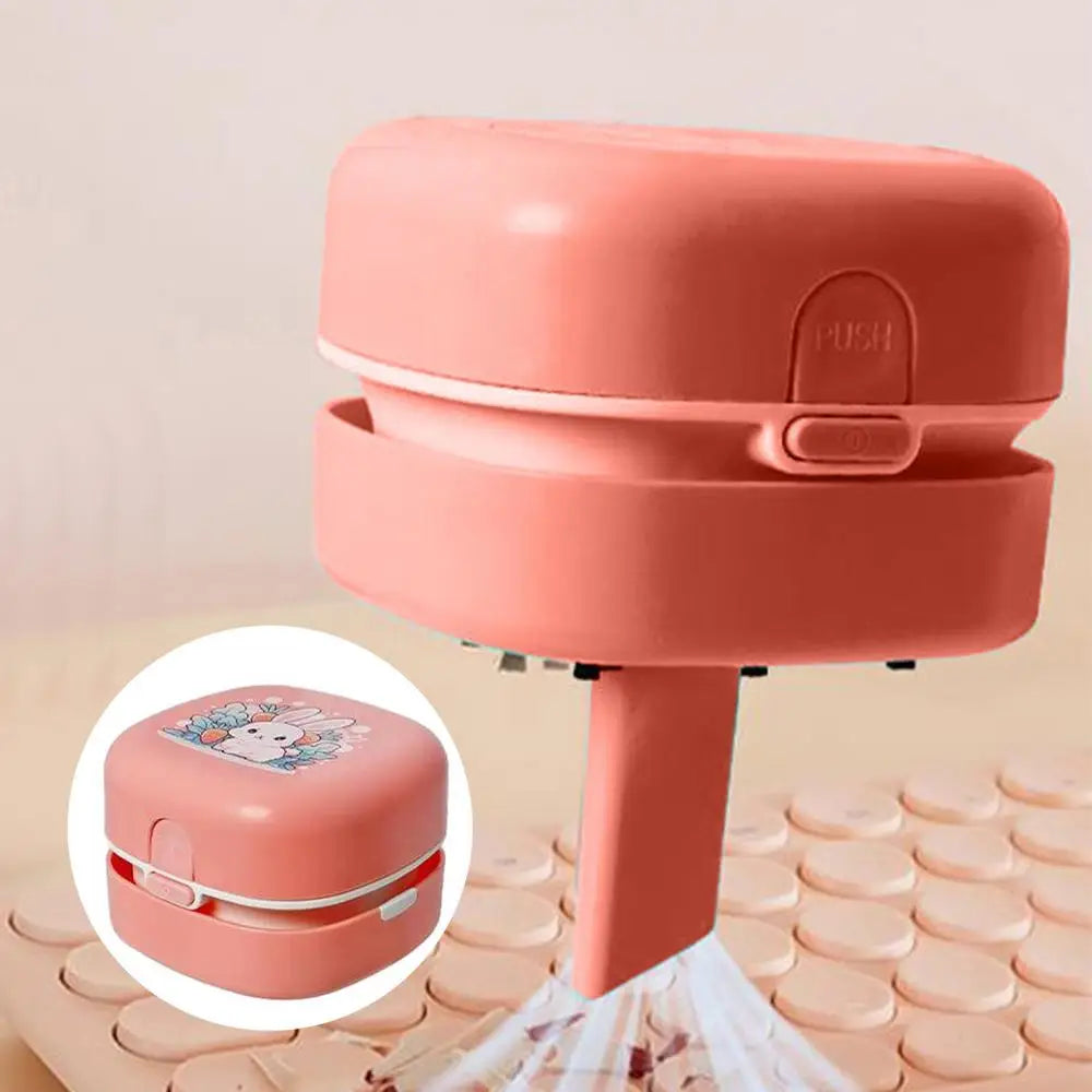 Mini table desktop vacuum cleaner (random color)