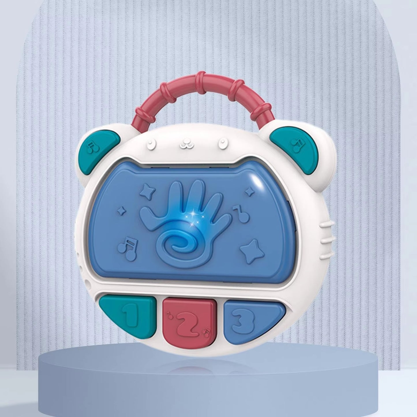Flash Drum Toy for Kids - Early Education Drums Piano Musical Instrument
