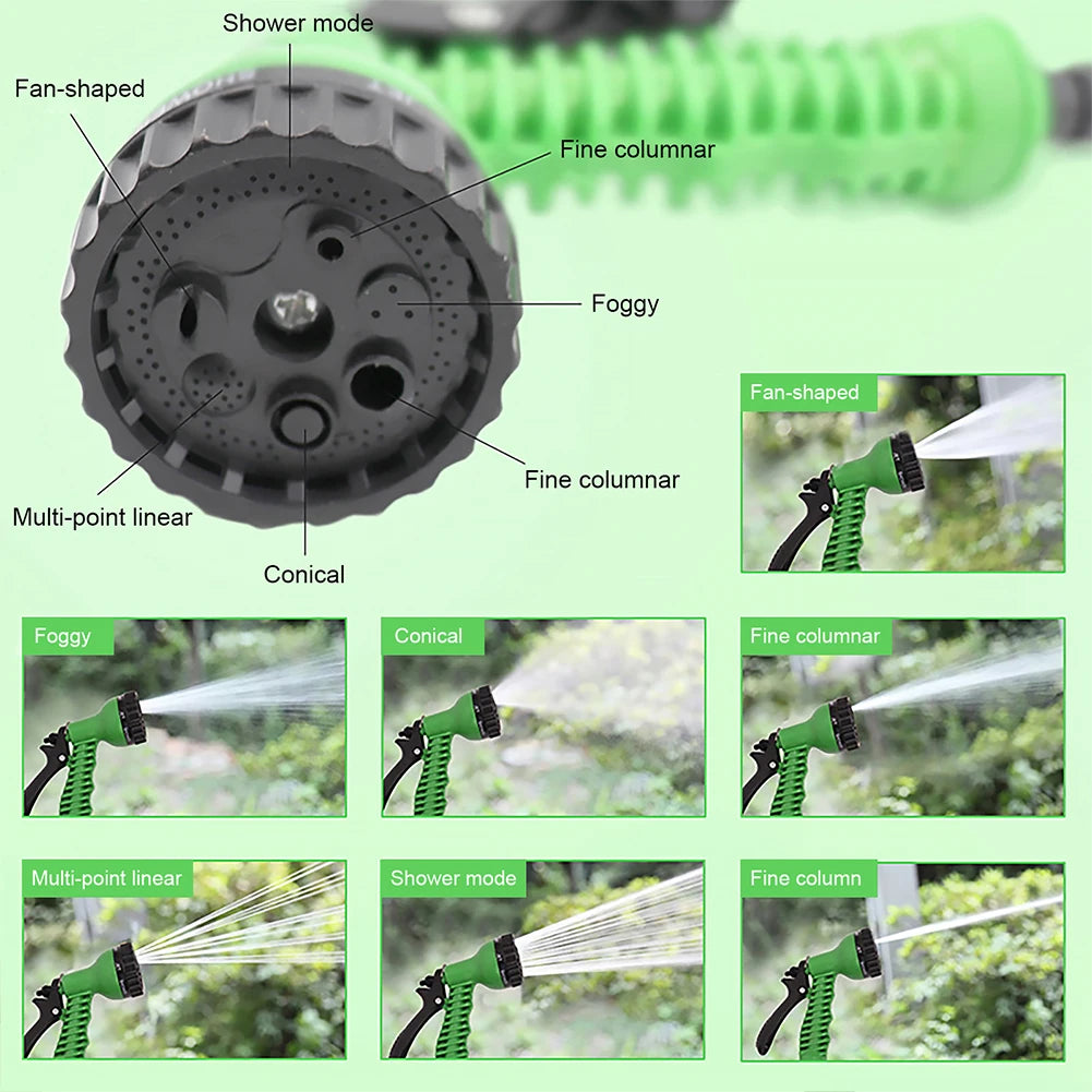 Magic Hose Pipe 50 Ft for Home, Lawn and car wash (Random