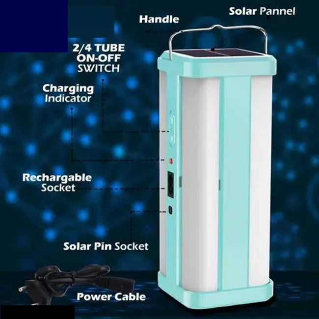 SOLAR RECHARGEABLE LANTERN Light BEST EMERGENCY Flash LIGHT FOR HOME &amp; OUTDOOR