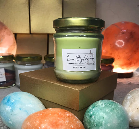 Sour Berry Candle - Sour, Sweet, and Oh-So-Irresistible Handmade Berry Fusion