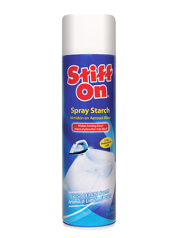 Fabric Starch Spray Stiff On for crisp and fresh clothes -