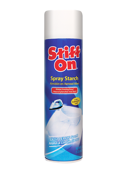 Fabric Starch Spray Stiff On for crisp and fresh clothes -