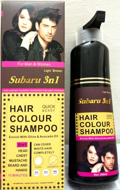 Subaru Dark Brown Hair Color Shampoo | Hair Color Shampoo For Men