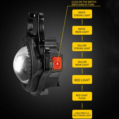 W5133 COB Rechargeable Keychain Light Small and Lightweight