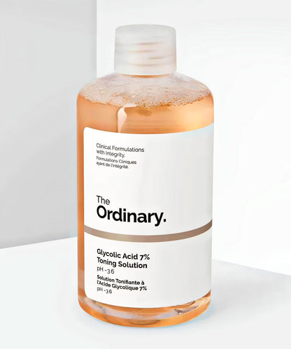 The Ordinary Glycolic Acid 7% Toning Solution Exfoliating Face Toner for