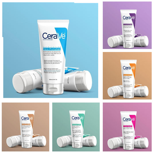 CeraVe Cream | CeraVe Skin Polisher | CeraVe Facial Cleanser | CeraVe