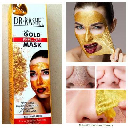 Dr Rashel Original Gold Peel Off Facial Mask Glow Like Pure