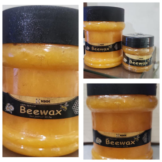 HHH Beewax 500g Pure, Natural &amp; Multipurpose Beekeeping Wax for DIY,