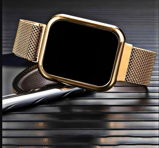 Touch LED Magnet Watch Fashion Casual Sports Men's Watch Touch Smart LED