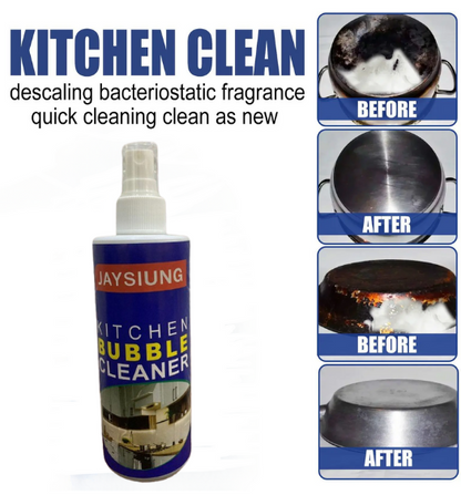 Kitchen Bubble Grease Cleaner 250ML | Dirt Grease dust cleaner for car,