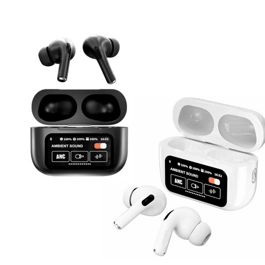A9 Pro Airpods Anc/enc Touch Screen Wireless Earbuds | A9 Airpods Pro