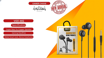 Airgrove AKG Wired Earphones | HD Stereo Sound | Deep Bass |