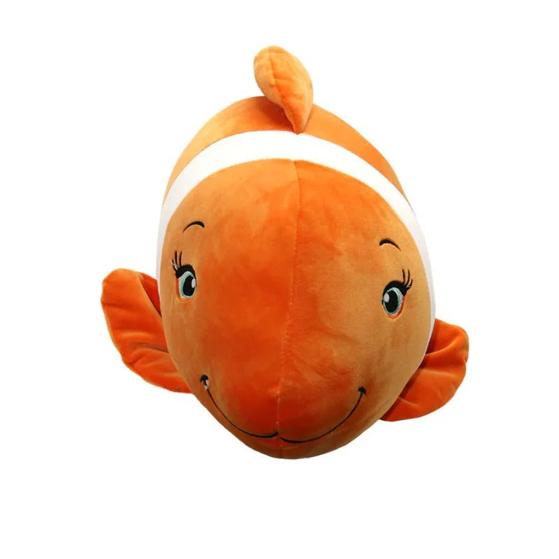Cute Clown Fish Soft Stuffed Plush 65cm Large Cartoon-Inspired Plush Toy