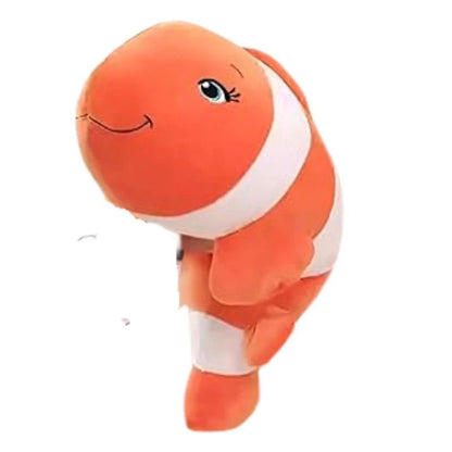 Cute Clown Fish Soft Stuffed Plush 65cm Large Cartoon-Inspired Plush Toy