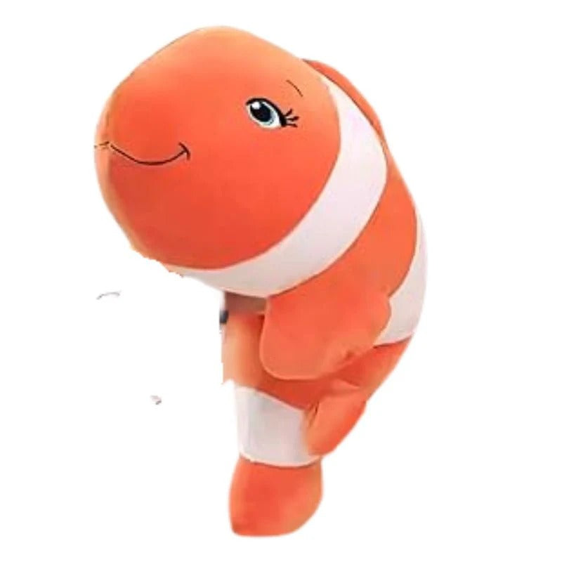 Cute Clown Fish Soft Stuffed Plush 65cm Large Cartoon-Inspired Plush Toy