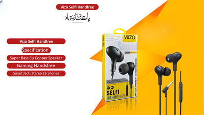 Selfi Gaming Handsfree | EarPhones for Mobile Phone | Best Quality Hands-Free