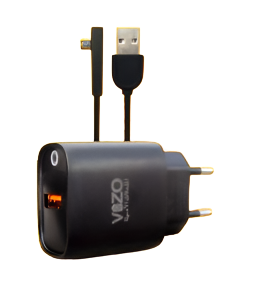 Va2 Compact Micro USB Charger (Black) | Best Quality Charger -
