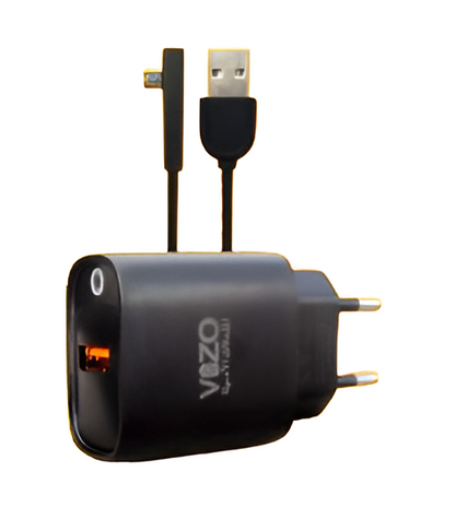 Va2 Compact Micro USB Charger (Black) | Best Quality Charger -