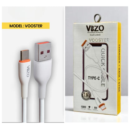 Vooster 65W Type-C Fast Charging Cable | Best Quality Type C Charging