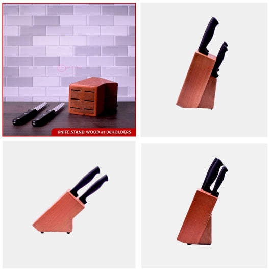 Knife Stand Wood Organize And Display Your Knives With Style | Wooden