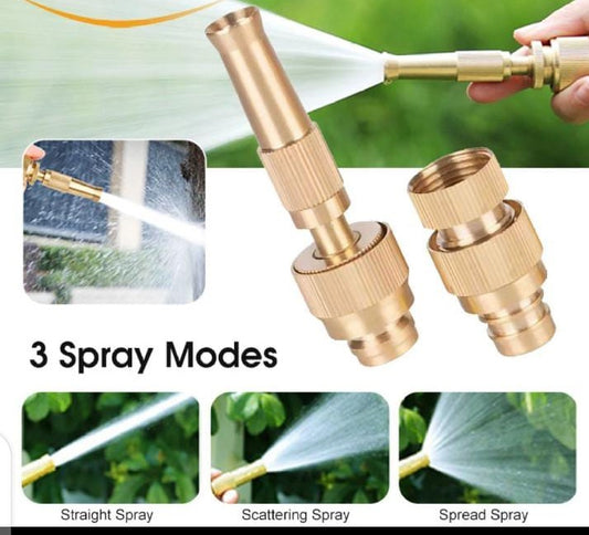 3 Spray Modes - Adjustable Garden Spray Gun Lawn Plant Irrigation High