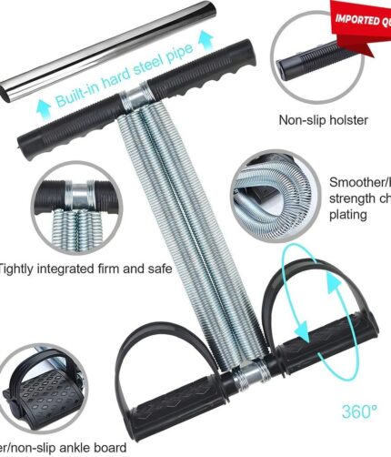 Rubber Pull Tummy Trimmer Abs Exerciser