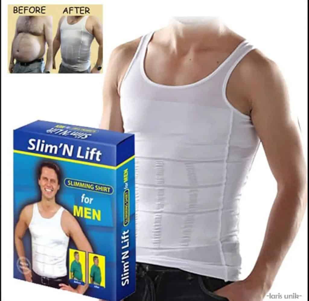 Slimming Shirt for Men Body shaper - XL