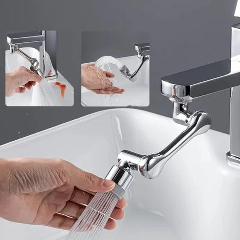 1080°Rotatable Faucet Aerator Bathroom Washbasin Tap Splash Filter Kitchen Faucet Extend Faucet