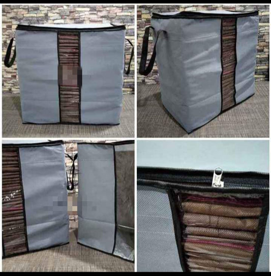 (NW000162) Grey Organizer Bag / Foldable Clothing Organizer Bags