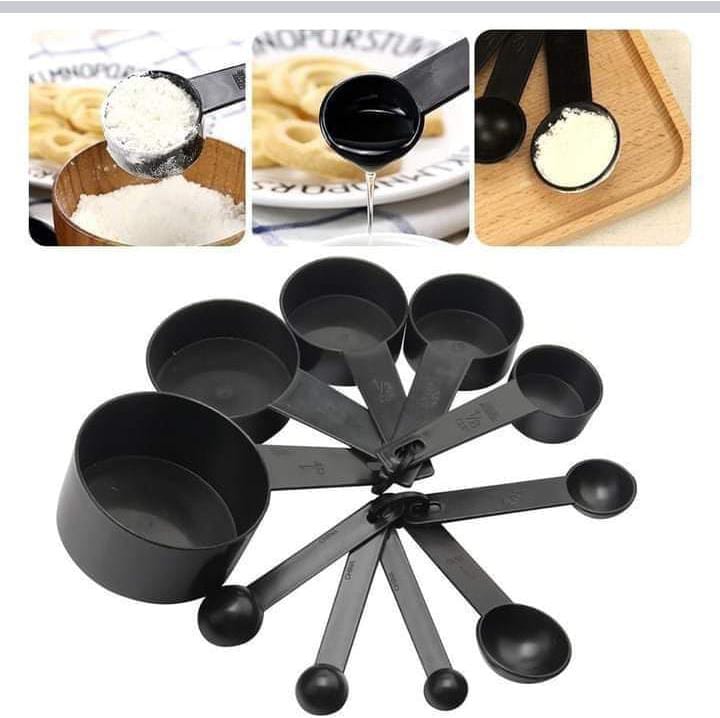 10pcs Kitchen Measuring Spoons Teaspoon Coffee Sugar Scoop Cake Baking Flour Measuring