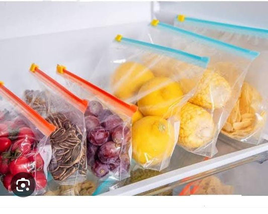 Food Storage Slider Bag Freezer Zipper Bags Fresh-keeping Freezing Heating Food Sealing