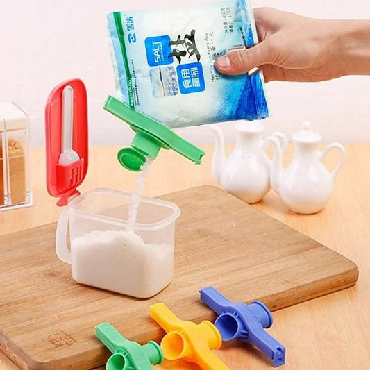 Seal Pour Food Storage Bag Clip Snack Sealing Clip Fresh Keeping Sealer