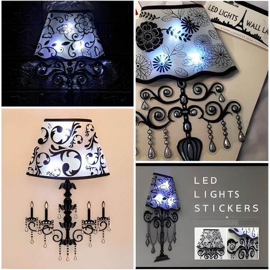 Self Adhesive LED Wall Lamp (Mix/Random Designs)LED wall Lamp stickers (Cell